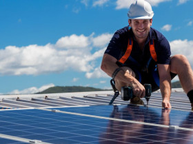 Solar energy stock image HERO
